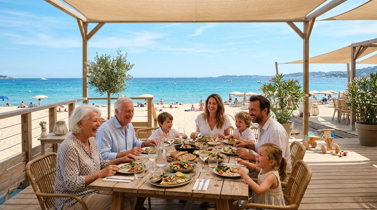 Trouver la meilleure plage restaurant dans les Alpes Maritimes