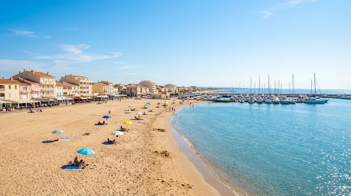 que faire a valras plage
